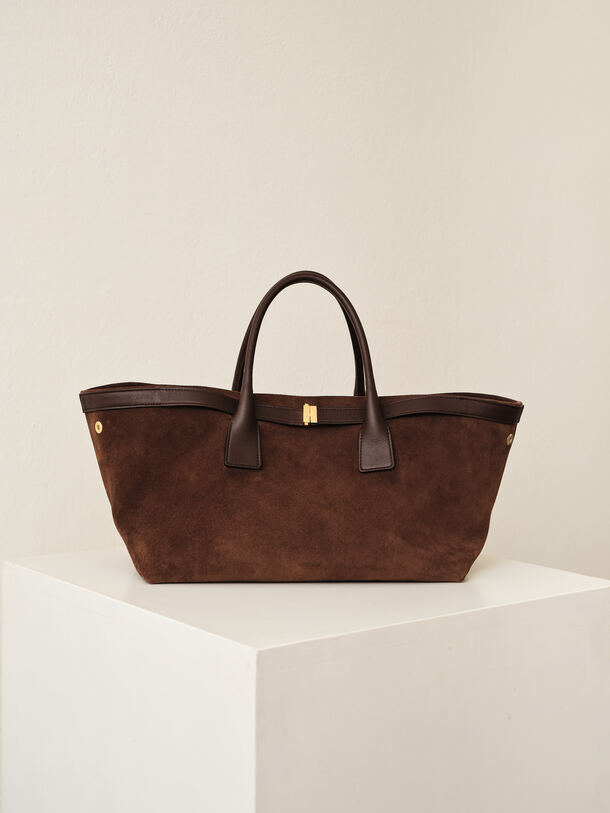 Greta Bag Desert  Suede 